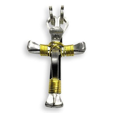 How to make Horseshoe Nail Crosses