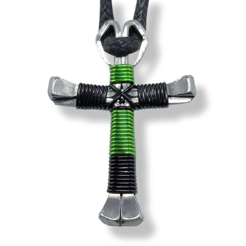 Sport horseshoe nail crosses