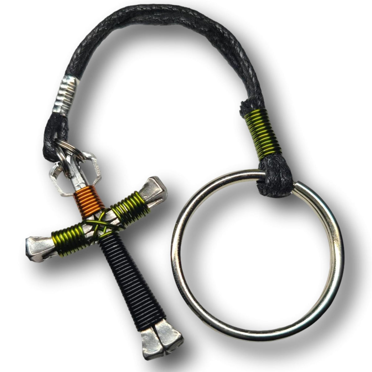 Hunter's Camo Horseshoe Nail Cross