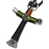 Hunter's Camo Horseshoe Nail Cross
